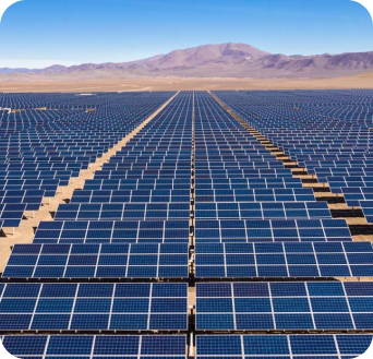 huge solar panel install