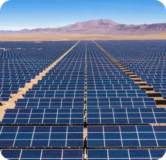 huge solar panel install